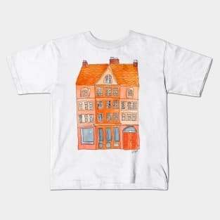 European Style Townhouse Kids T-Shirt